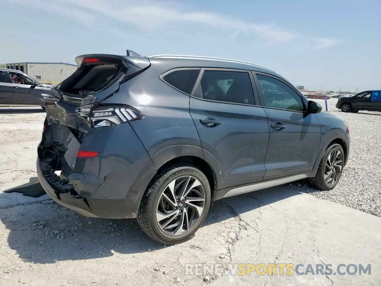 3 Photograph of a damaged car KM8J33AL5LU146392 HYUNDAI TUCSON 2020