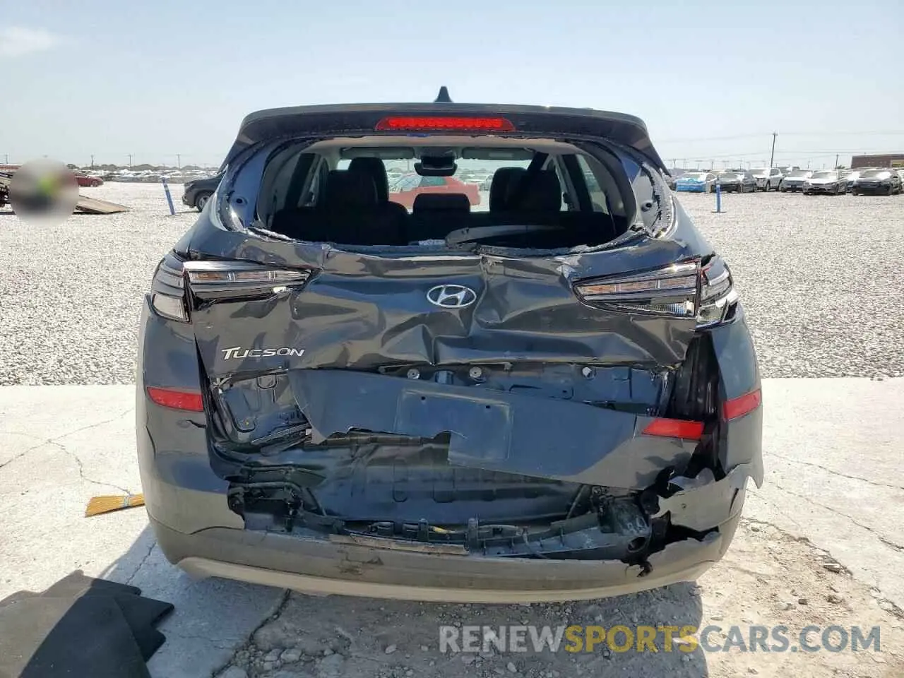 6 Photograph of a damaged car KM8J33AL5LU146392 HYUNDAI TUCSON 2020