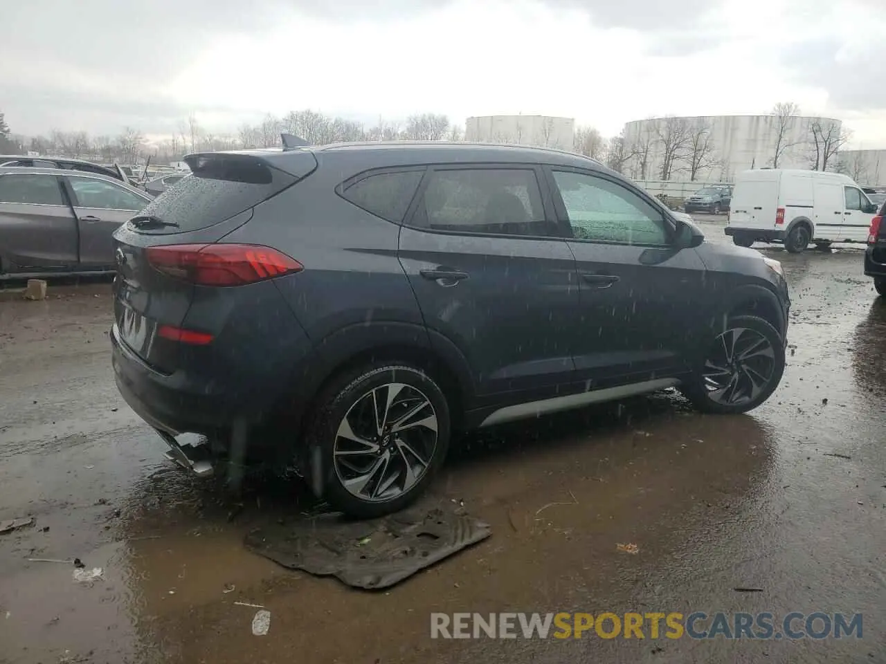 3 Photograph of a damaged car KM8J33AL5LU152029 HYUNDAI TUCSON 2020