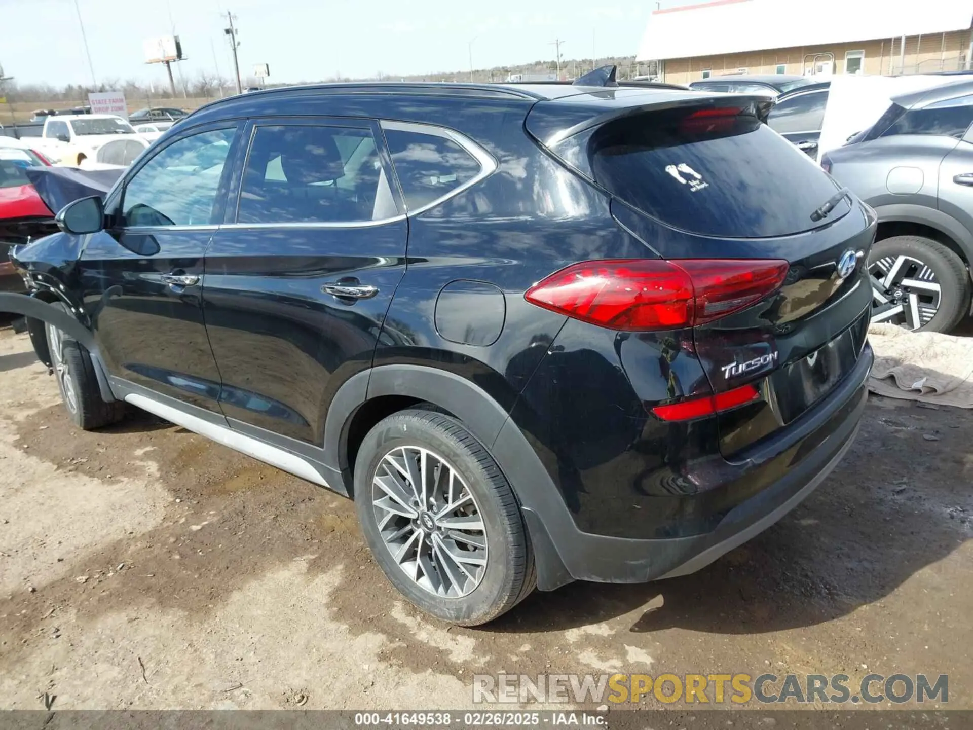 3 Photograph of a damaged car KM8J33AL5LU229935 HYUNDAI TUCSON 2020