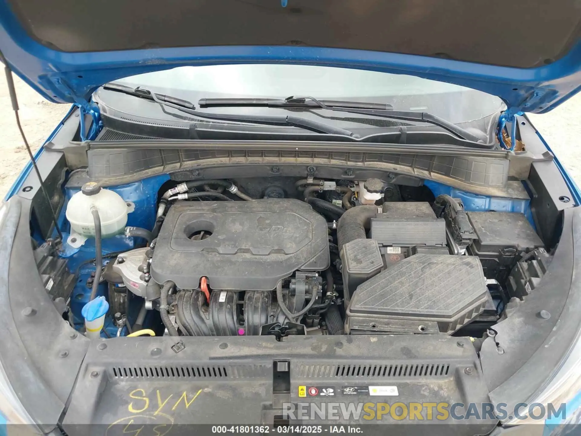 10 Photograph of a damaged car KM8J33AL5LU268881 HYUNDAI TUCSON 2020