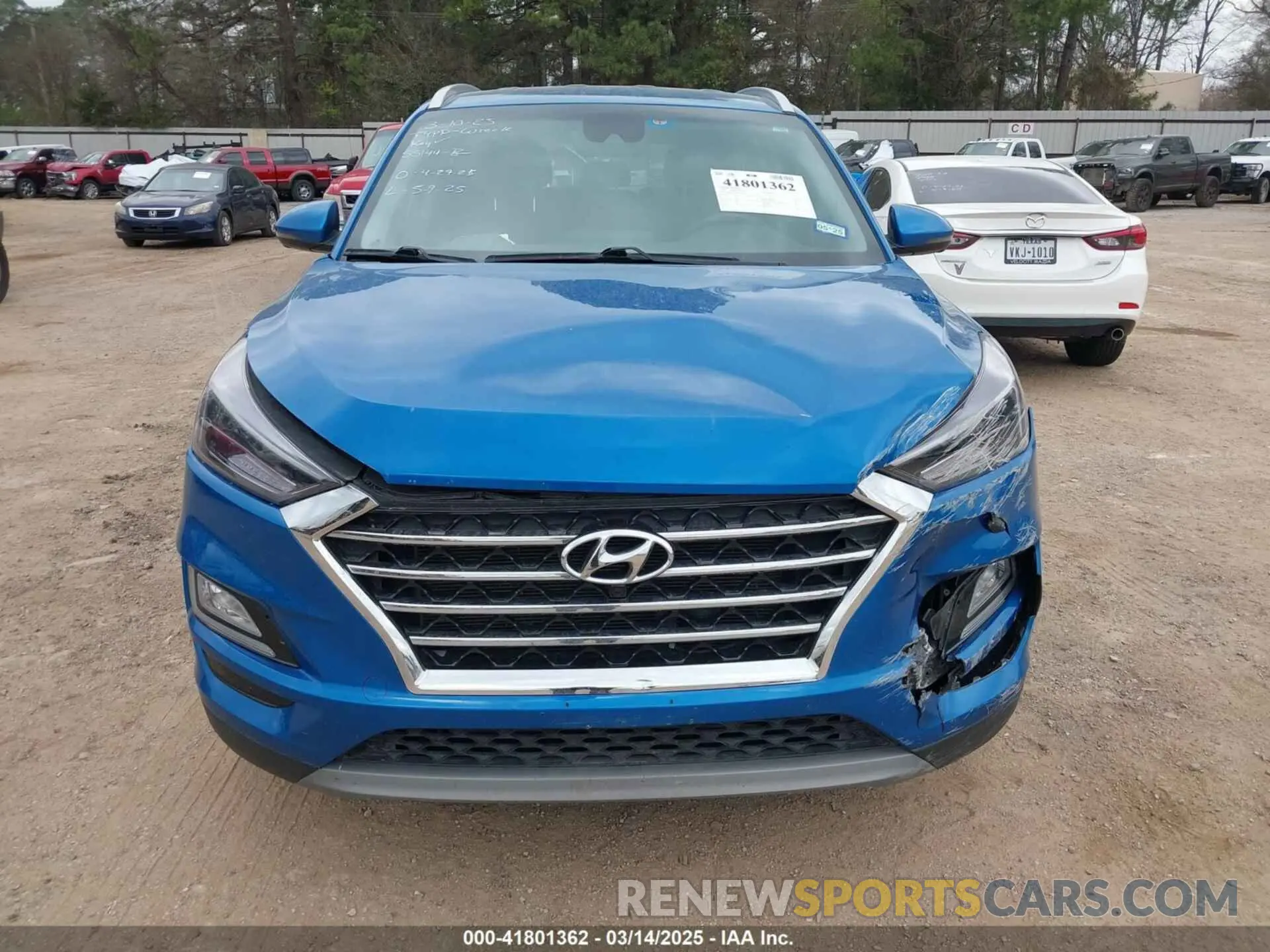 6 Photograph of a damaged car KM8J33AL5LU268881 HYUNDAI TUCSON 2020