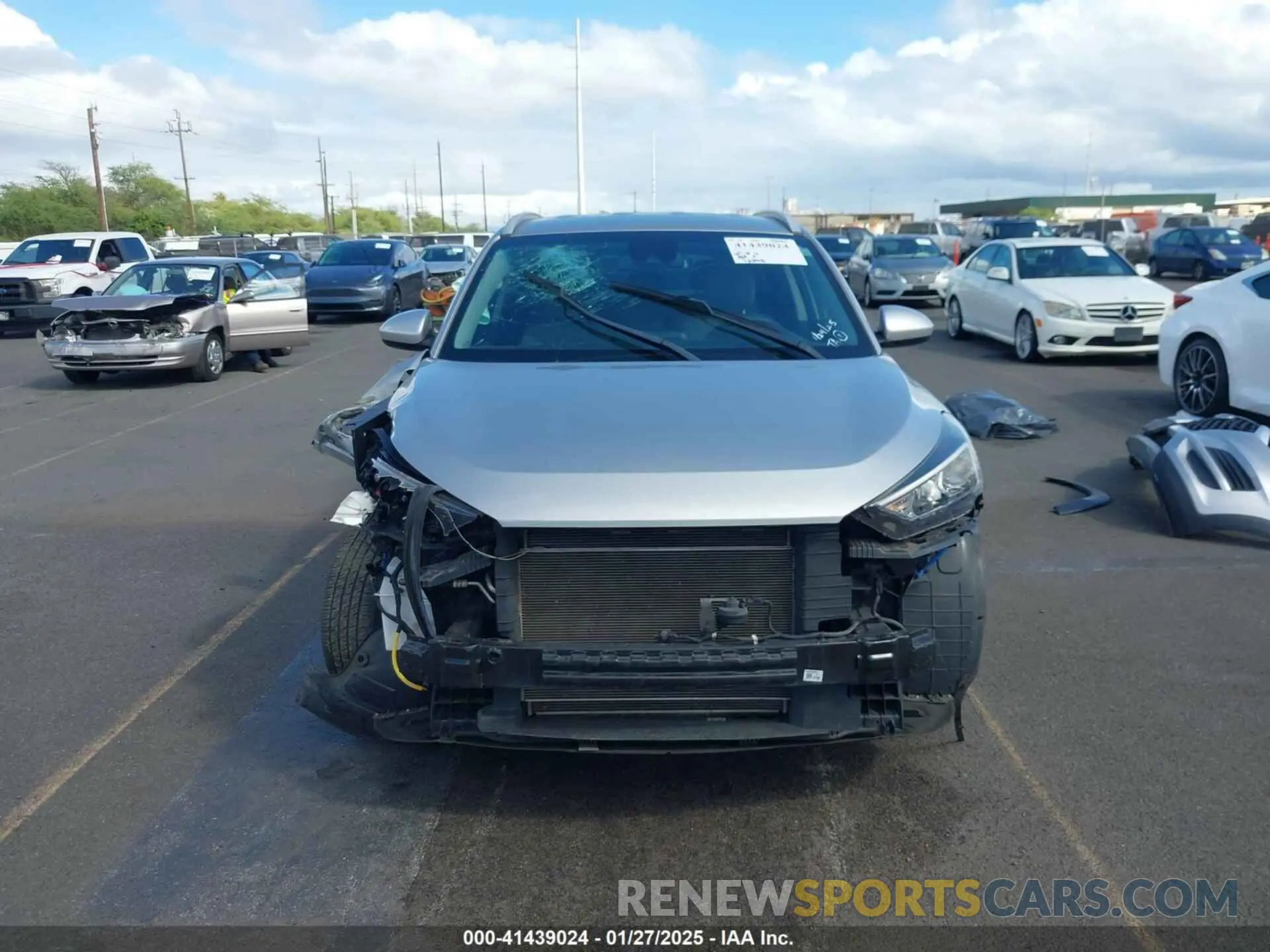 12 Photograph of a damaged car KM8J33AL7LU214725 HYUNDAI TUCSON 2020