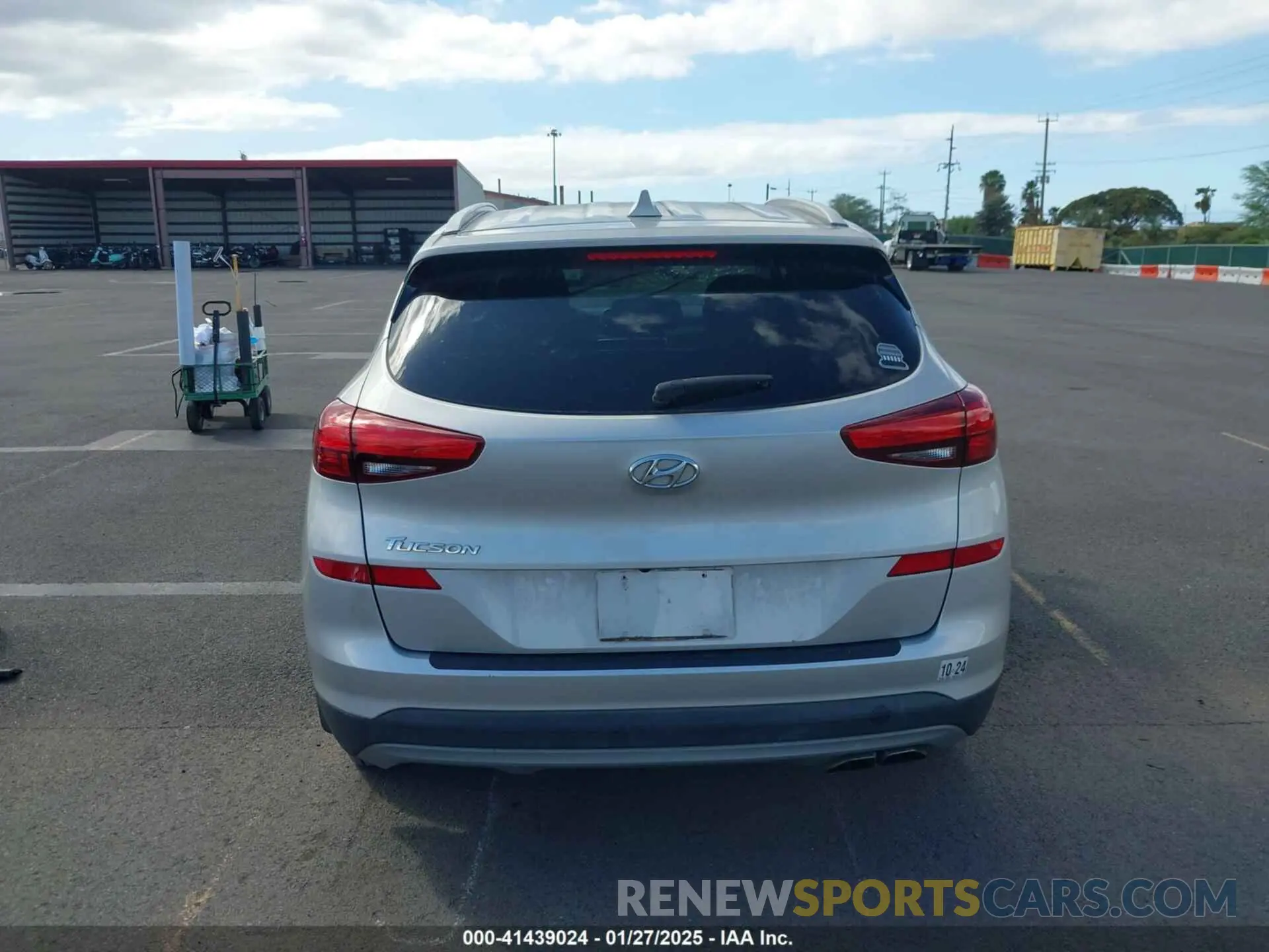 16 Photograph of a damaged car KM8J33AL7LU214725 HYUNDAI TUCSON 2020