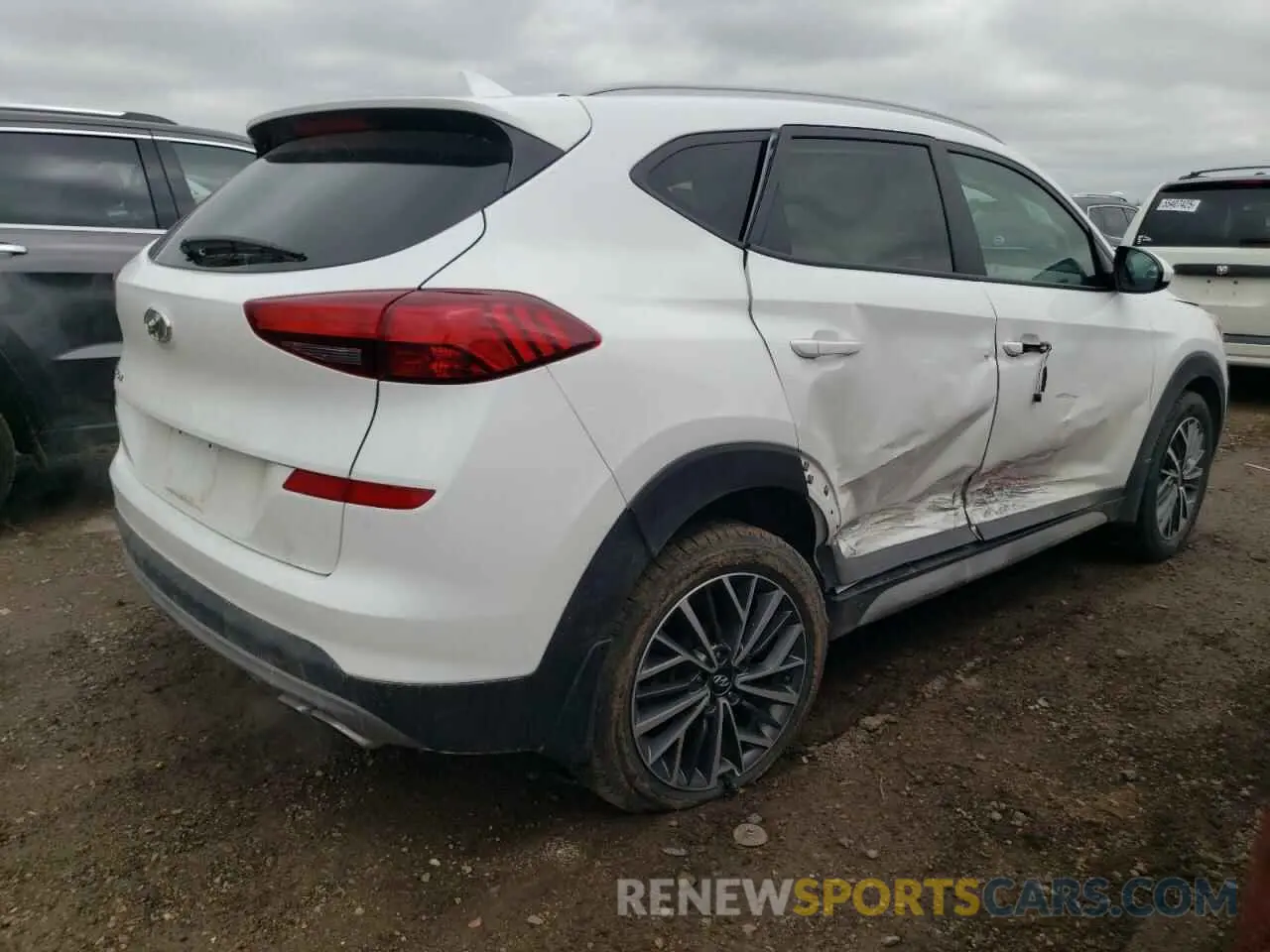 3 Photograph of a damaged car KM8J33AL7LU250835 HYUNDAI TUCSON 2020