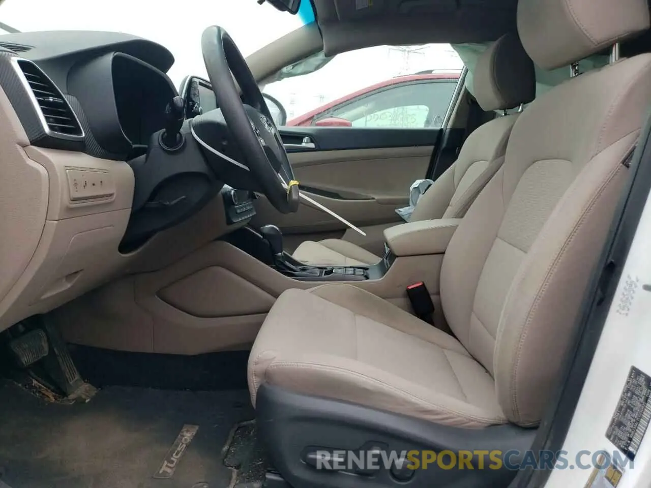 7 Photograph of a damaged car KM8J33AL7LU250835 HYUNDAI TUCSON 2020
