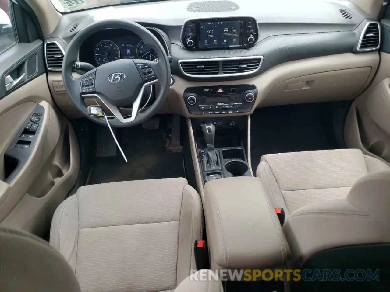 8 Photograph of a damaged car KM8J33AL7LU250835 HYUNDAI TUCSON 2020