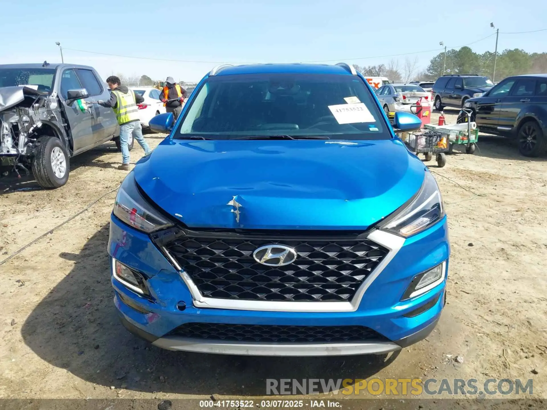 12 Photograph of a damaged car KM8J33AL9LU112312 HYUNDAI TUCSON 2020