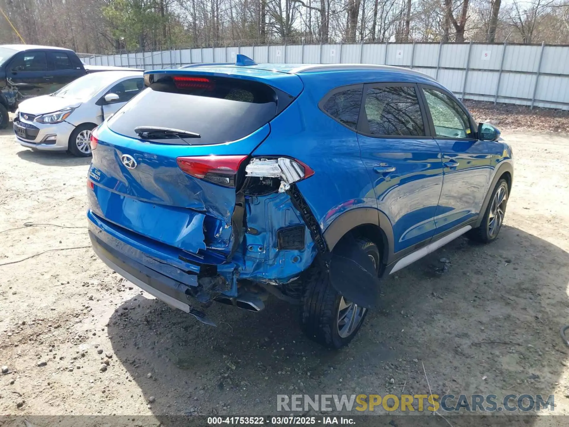 6 Photograph of a damaged car KM8J33AL9LU112312 HYUNDAI TUCSON 2020