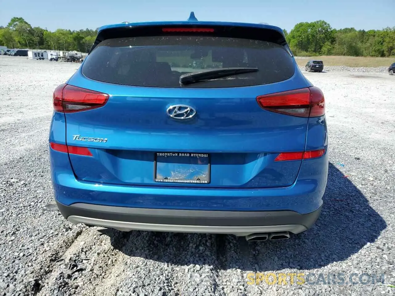 6 Photograph of a damaged car KM8J33AL9LU137534 HYUNDAI TUCSON 2020