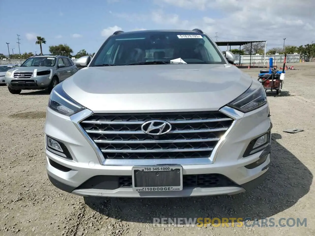 5 Photograph of a damaged car KM8J33AL9LU175507 HYUNDAI TUCSON 2020
