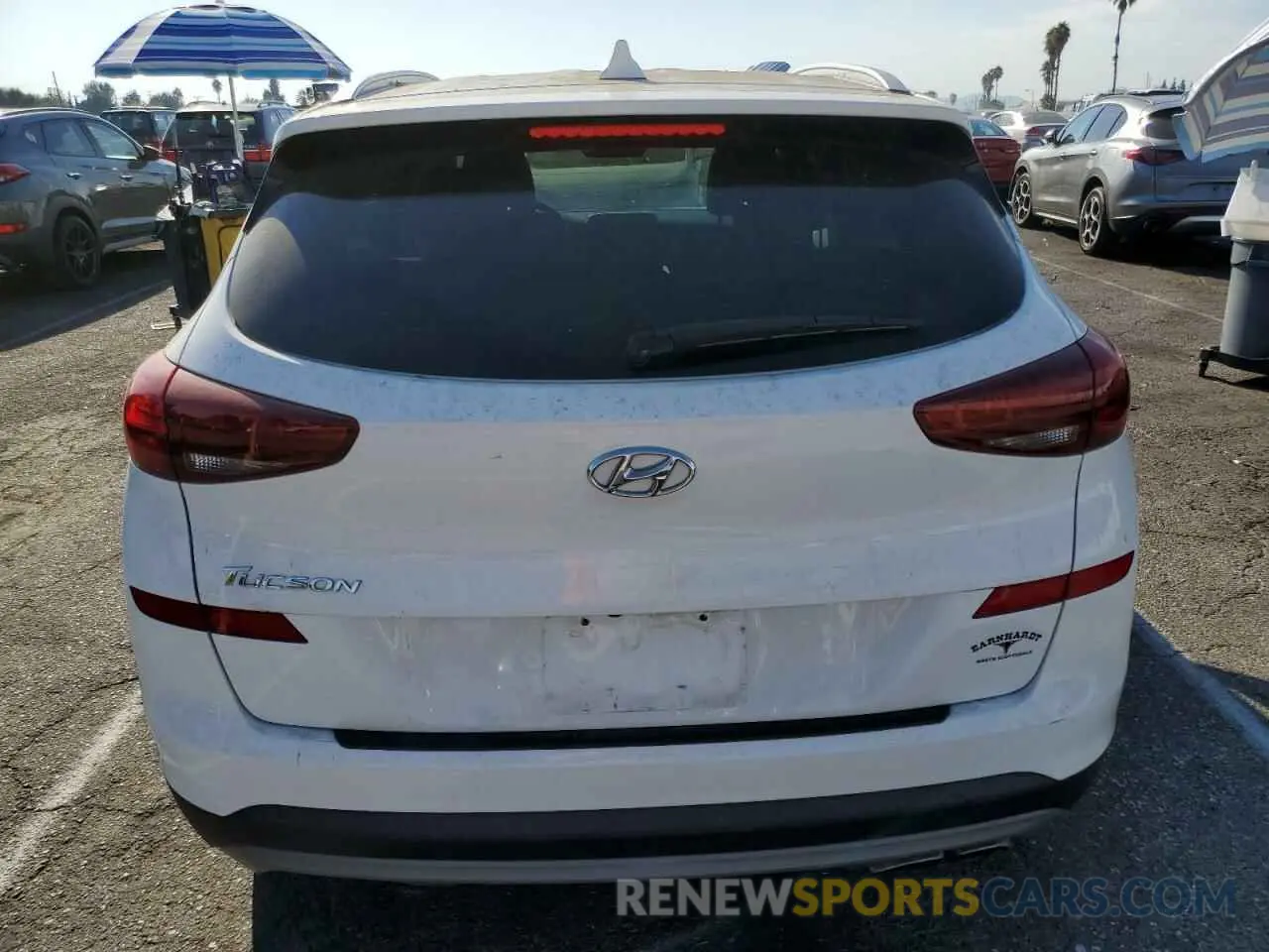 6 Photograph of a damaged car KM8J33AL9LU175720 HYUNDAI TUCSON 2020