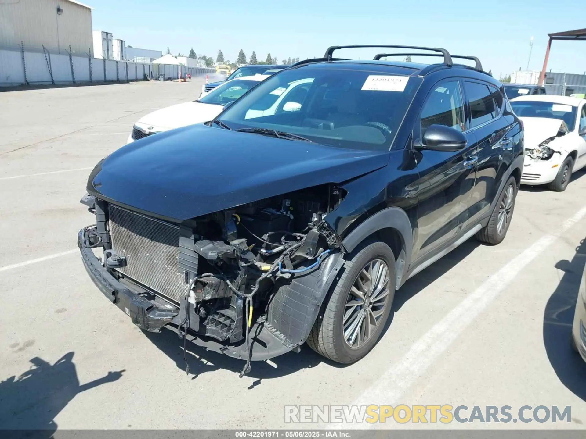 2 Photograph of a damaged car KM8J33AL9LU196101 HYUNDAI TUCSON 2020