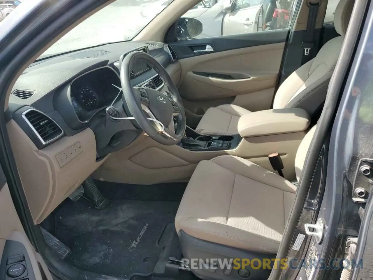 7 Photograph of a damaged car KM8J33ALXLU175757 HYUNDAI TUCSON 2020