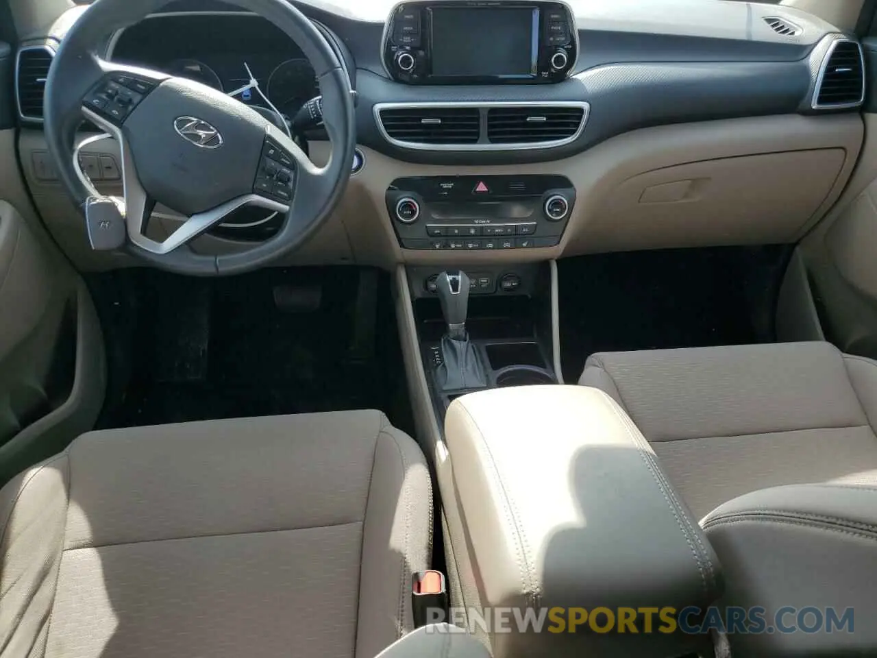 8 Photograph of a damaged car KM8J33ALXLU175757 HYUNDAI TUCSON 2020