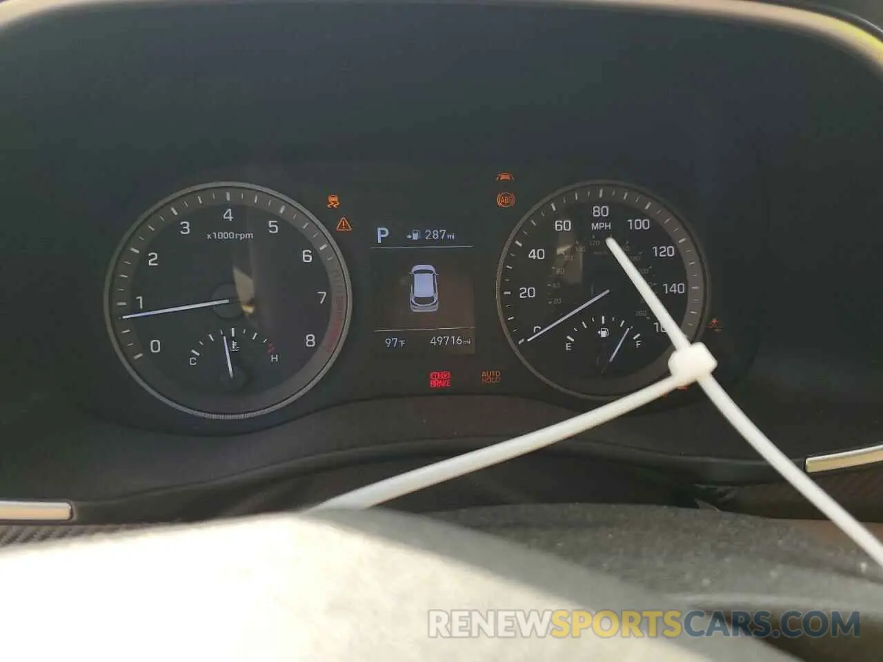 9 Photograph of a damaged car KM8J33ALXLU175757 HYUNDAI TUCSON 2020