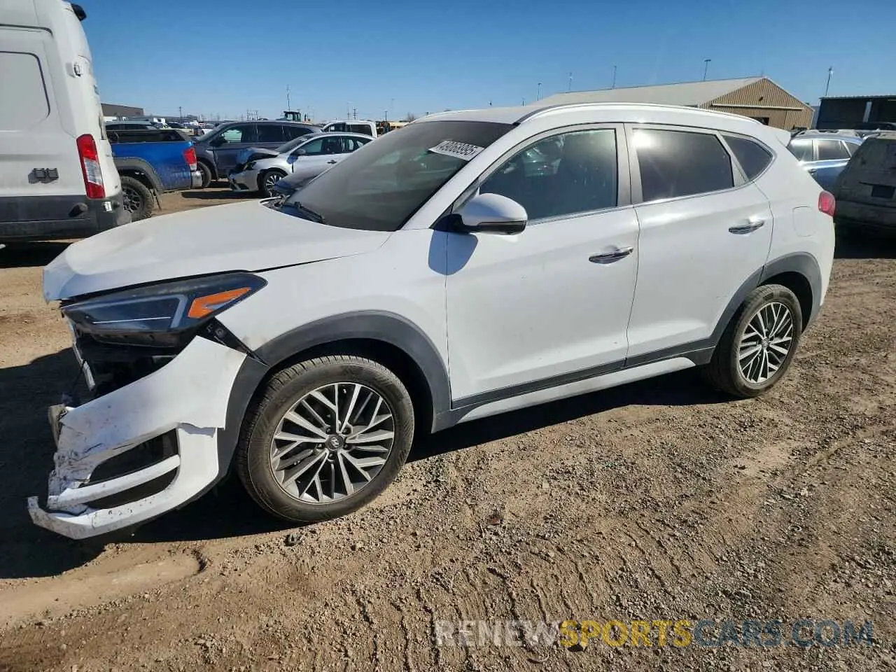 1 Photograph of a damaged car KM8J33ALXLU231129 HYUNDAI TUCSON 2020
