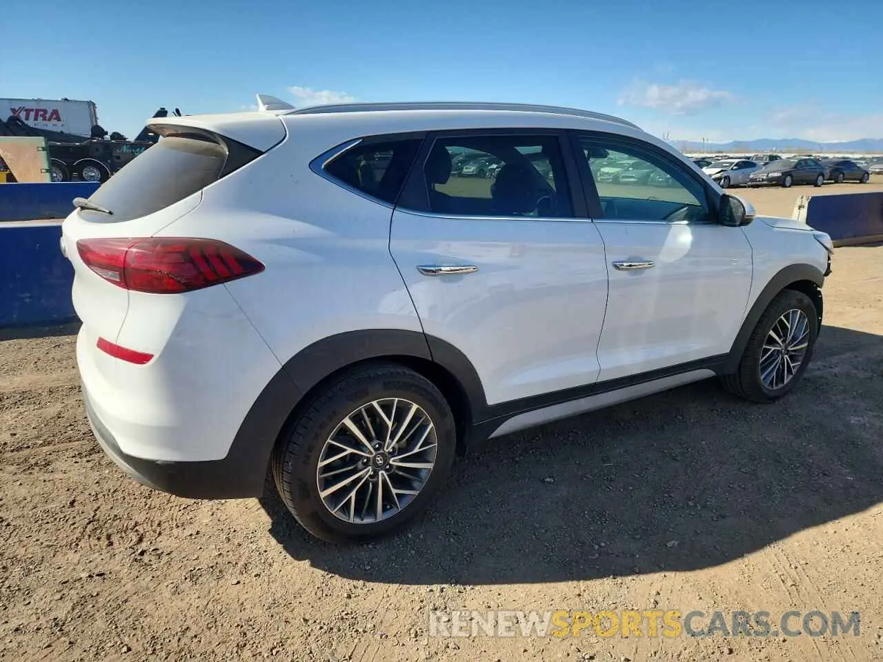 3 Photograph of a damaged car KM8J33ALXLU231129 HYUNDAI TUCSON 2020
