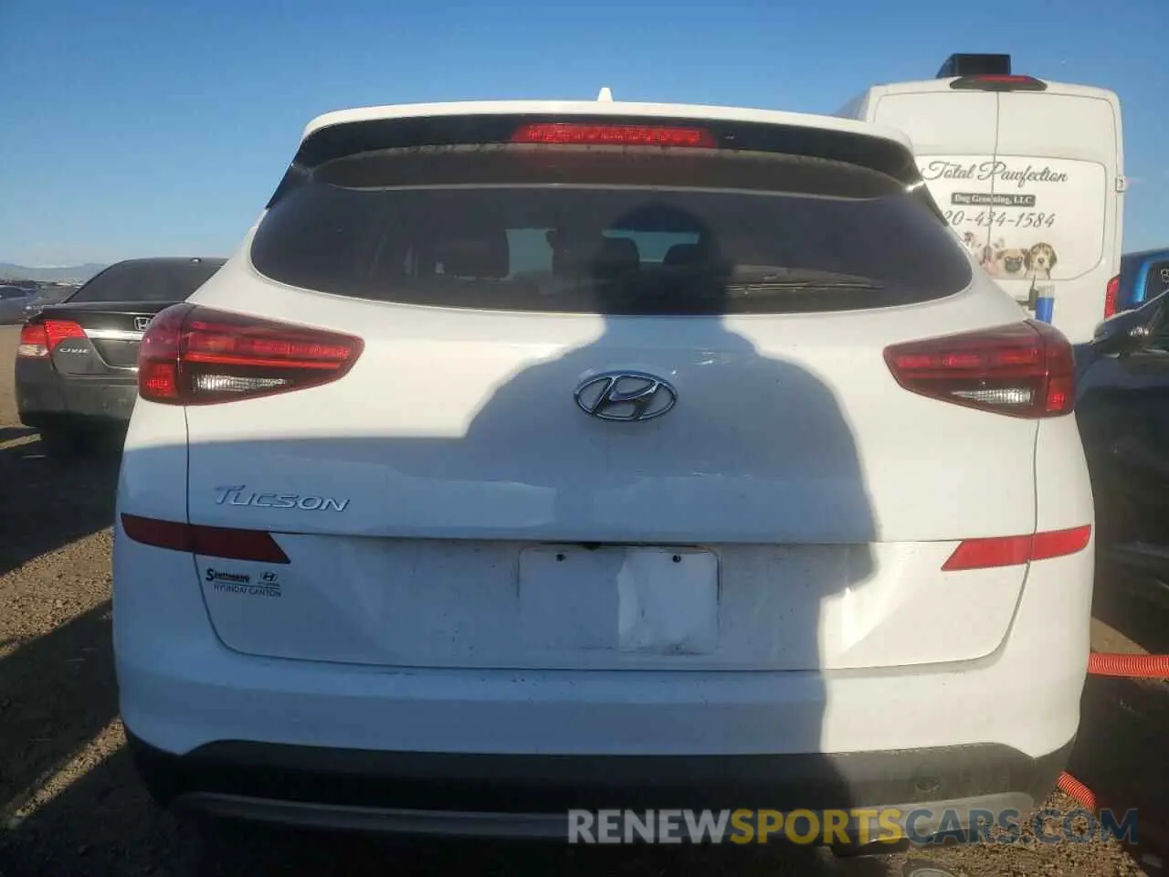 6 Photograph of a damaged car KM8J33ALXLU231129 HYUNDAI TUCSON 2020