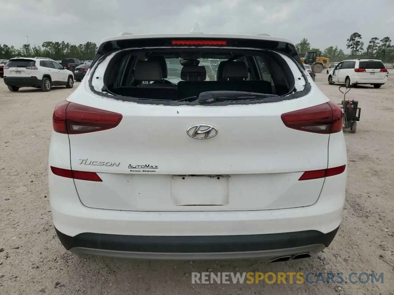 6 Photograph of a damaged car KM8J33ALXLU259416 HYUNDAI TUCSON 2020