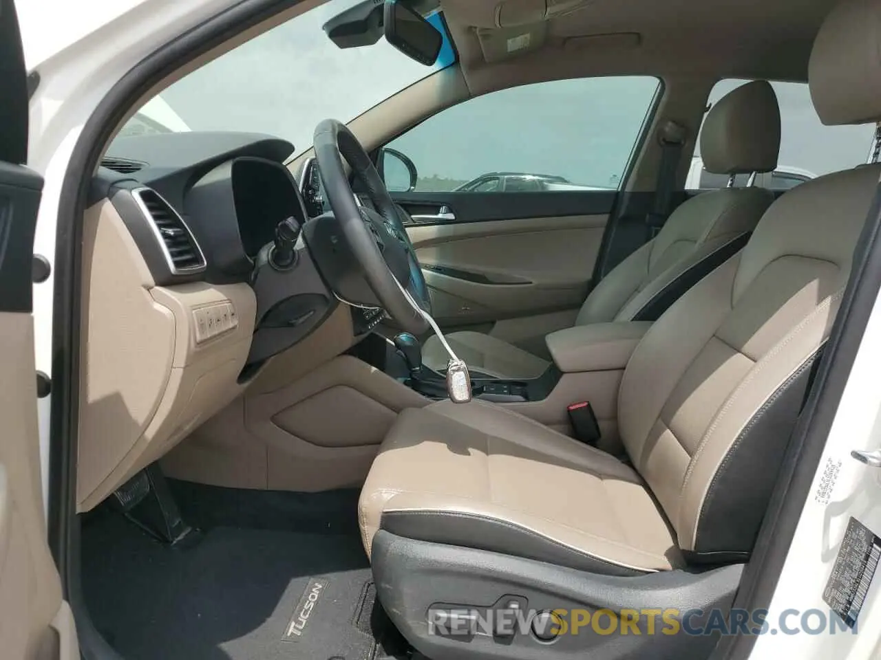 7 Photograph of a damaged car KM8J33ALXLU259416 HYUNDAI TUCSON 2020