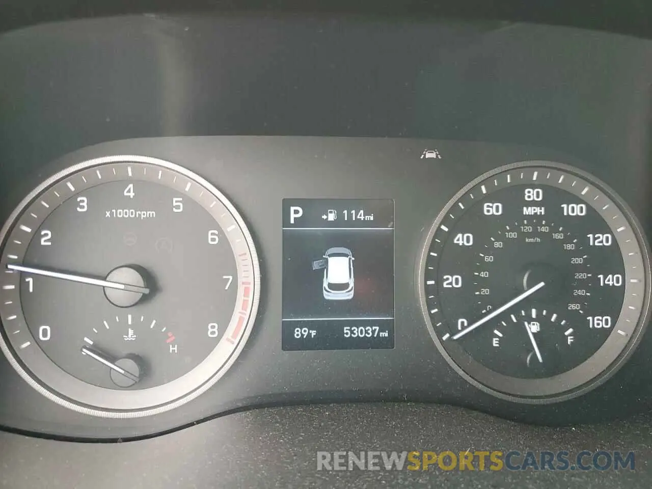 9 Photograph of a damaged car KM8J33ALXLU259416 HYUNDAI TUCSON 2020