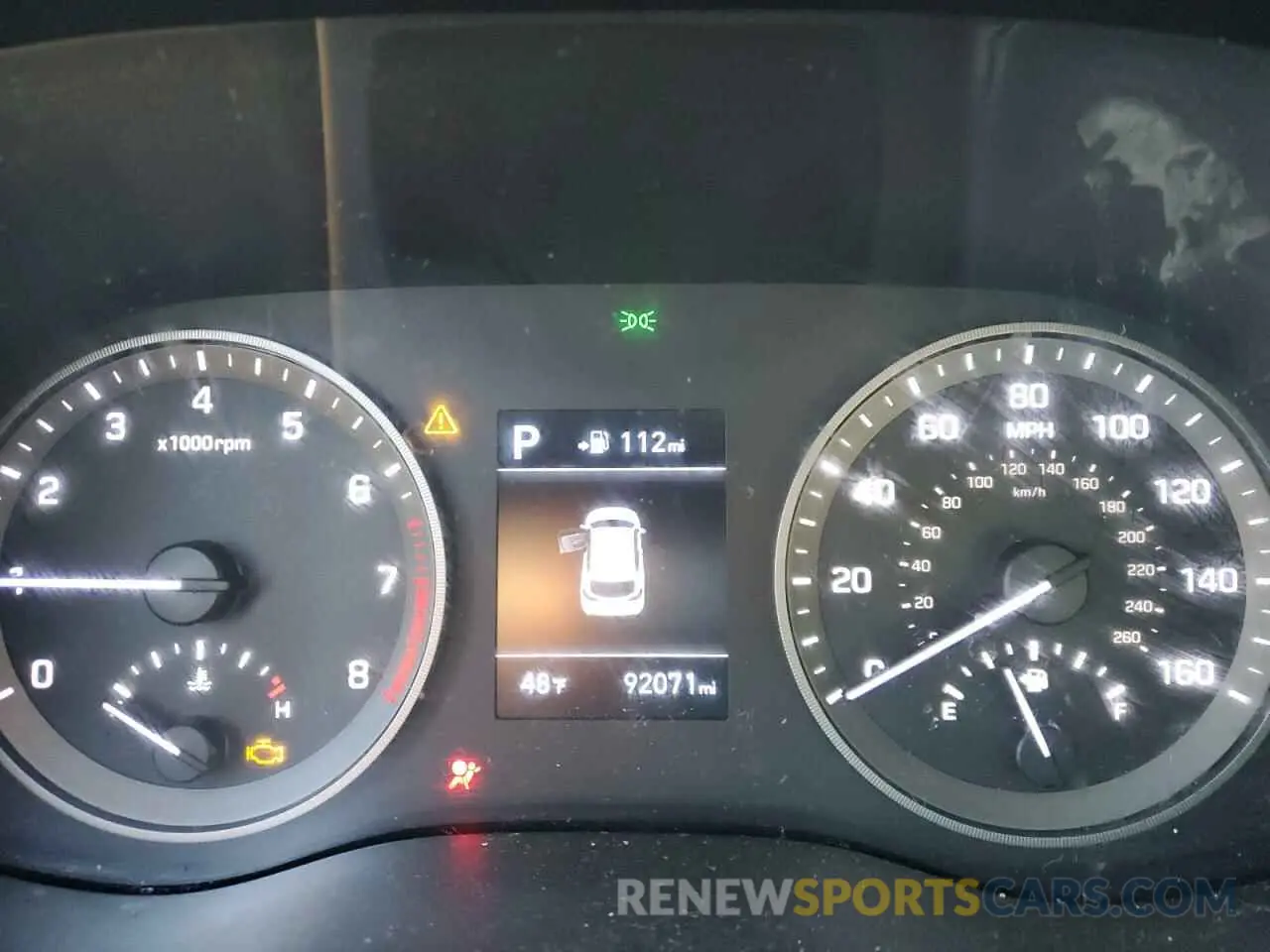 9 Photograph of a damaged car KM8J3CA40LU136605 HYUNDAI TUCSON 2020