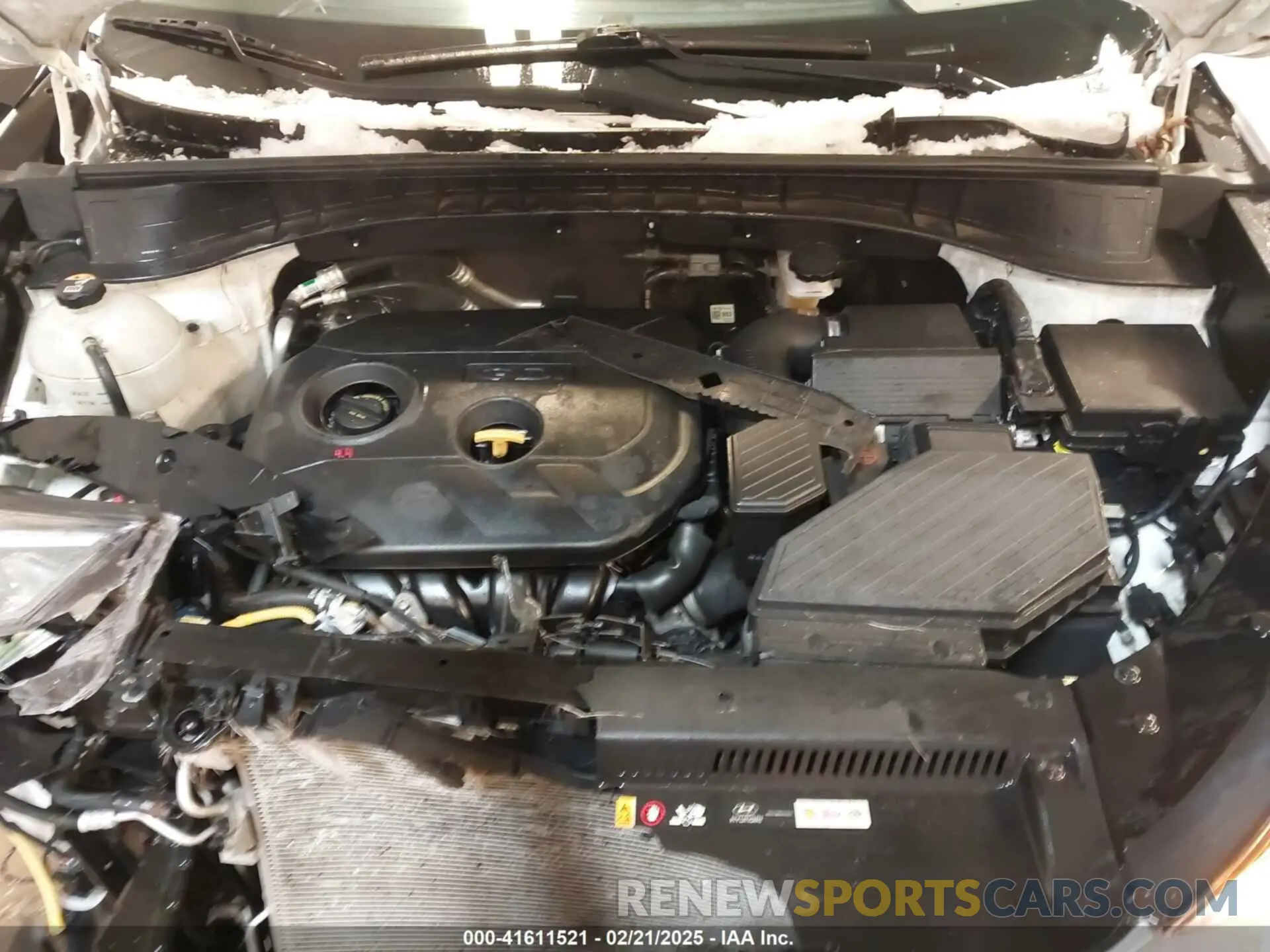 10 Photograph of a damaged car KM8J3CA40LU202019 HYUNDAI TUCSON 2020
