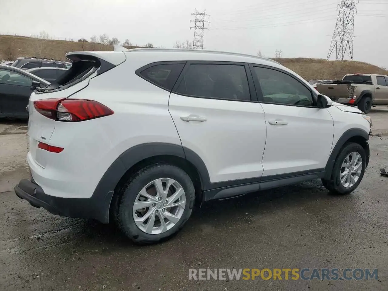 3 Photograph of a damaged car KM8J3CA41LU198434 HYUNDAI TUCSON 2020