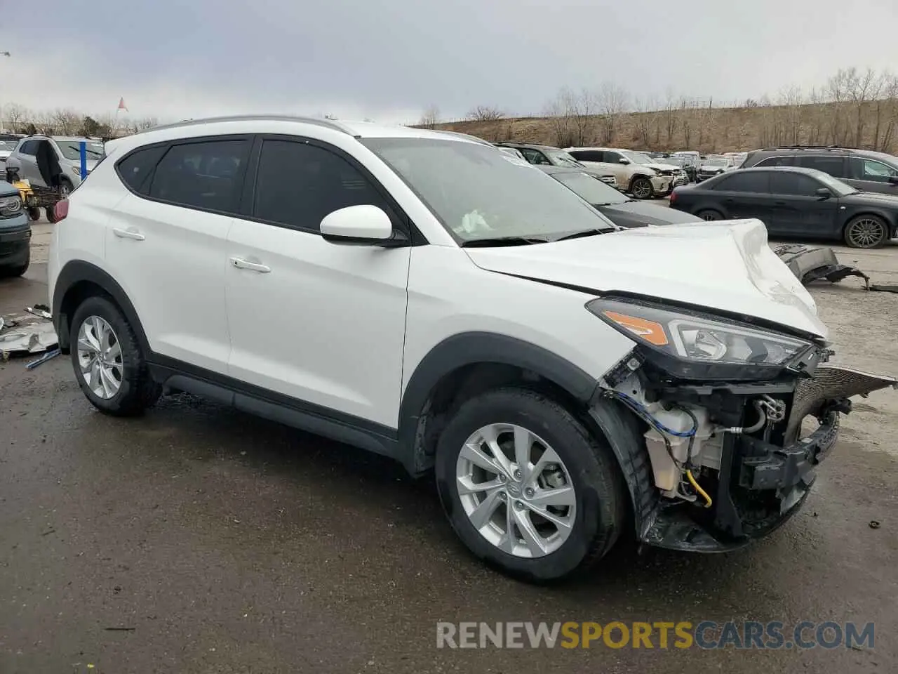 4 Photograph of a damaged car KM8J3CA41LU198434 HYUNDAI TUCSON 2020