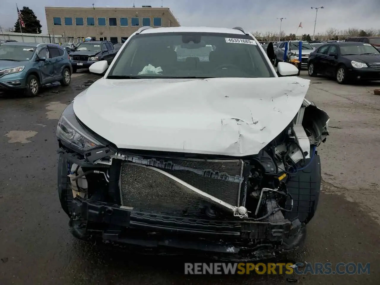 5 Photograph of a damaged car KM8J3CA41LU198434 HYUNDAI TUCSON 2020