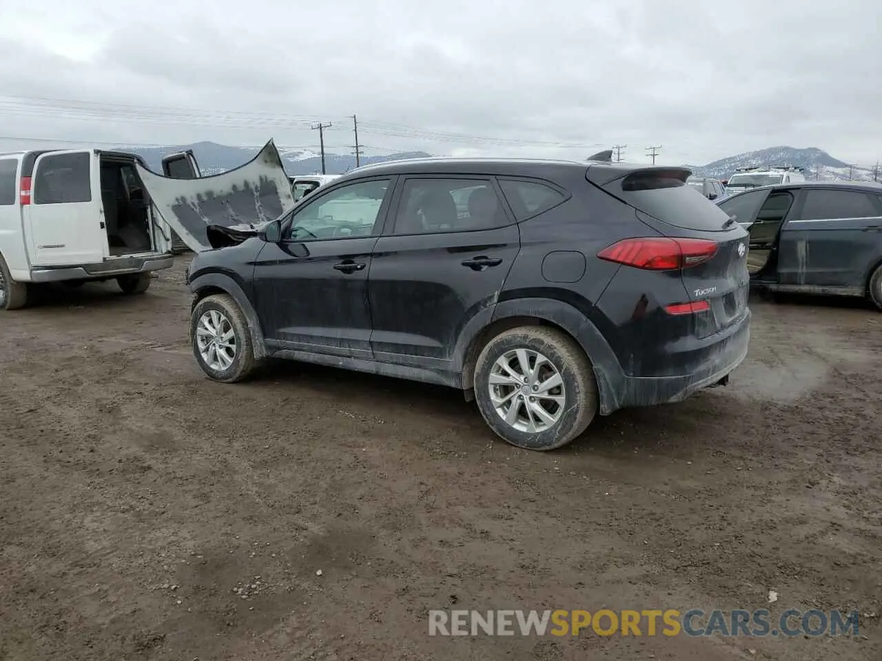2 Photograph of a damaged car KM8J3CA42LU084295 HYUNDAI TUCSON 2020