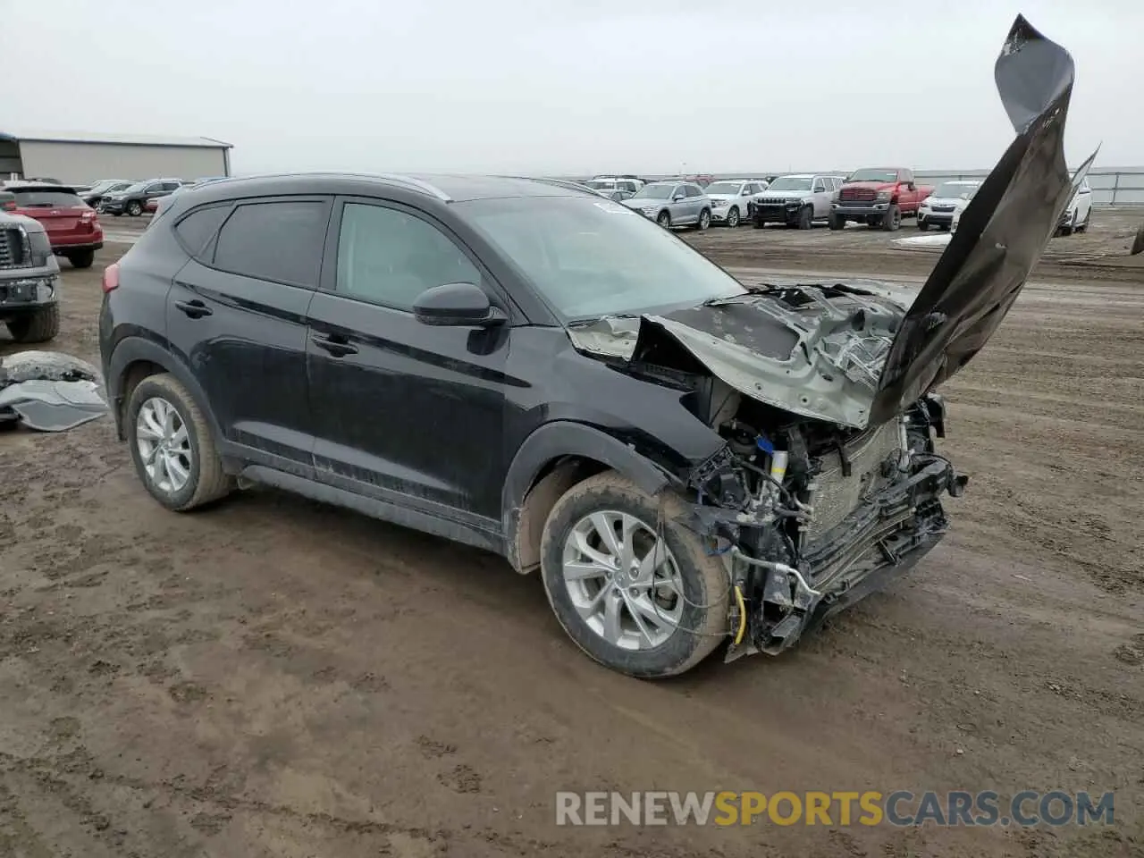 4 Photograph of a damaged car KM8J3CA42LU084295 HYUNDAI TUCSON 2020