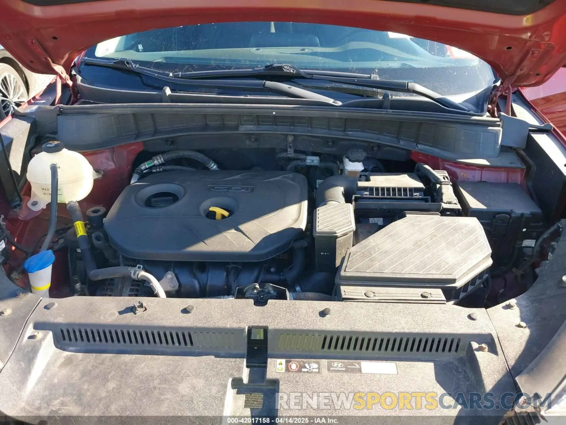 10 Photograph of a damaged car KM8J3CA42LU145368 HYUNDAI TUCSON 2020