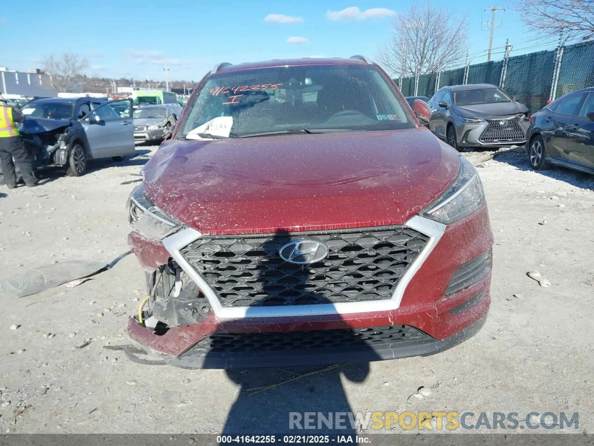 11 Photograph of a damaged car KM8J3CA42LU149811 HYUNDAI TUCSON 2020