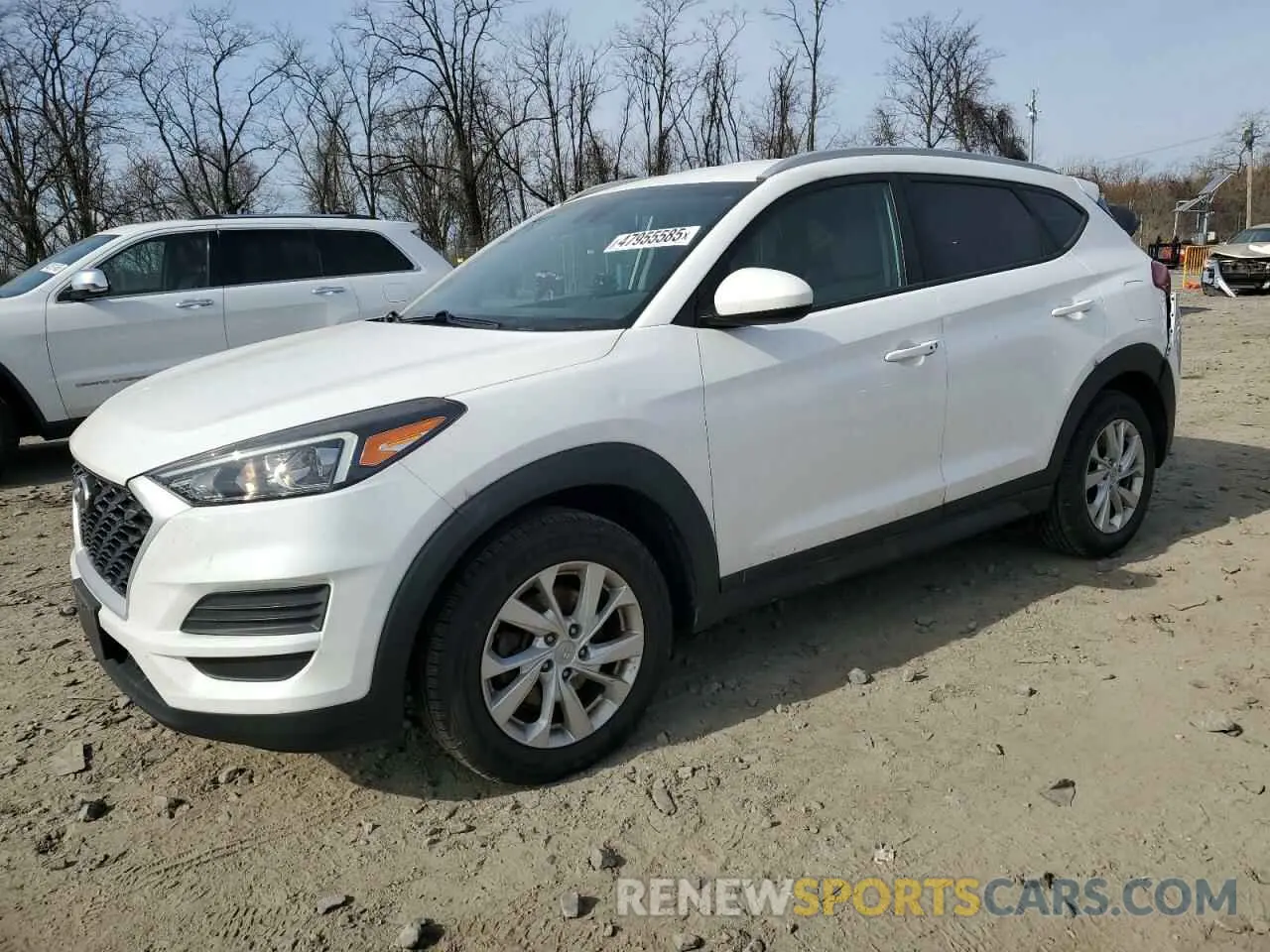 1 Photograph of a damaged car KM8J3CA43LU103016 HYUNDAI TUCSON 2020