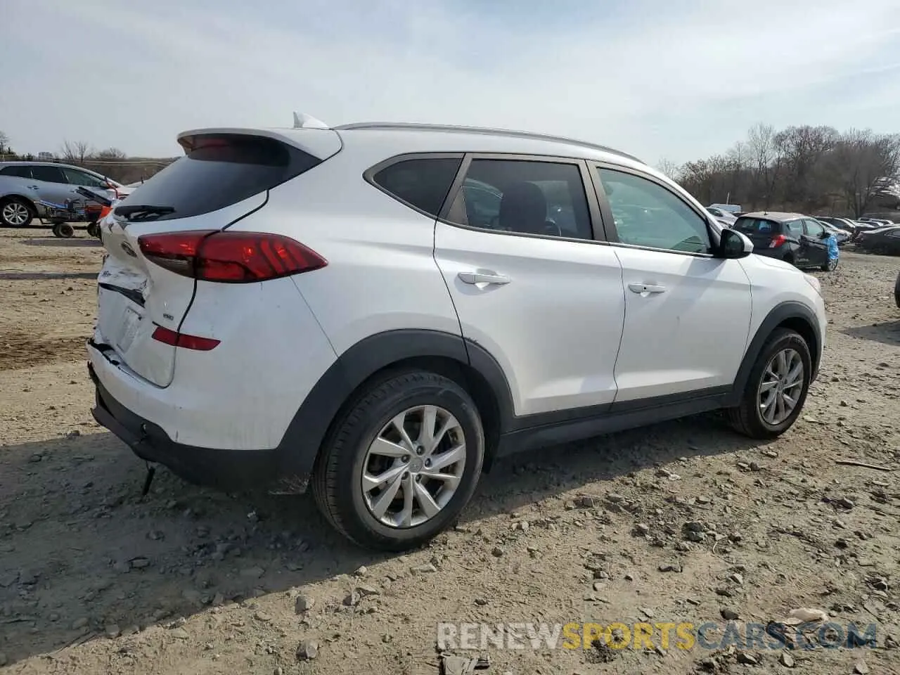 3 Photograph of a damaged car KM8J3CA43LU103016 HYUNDAI TUCSON 2020
