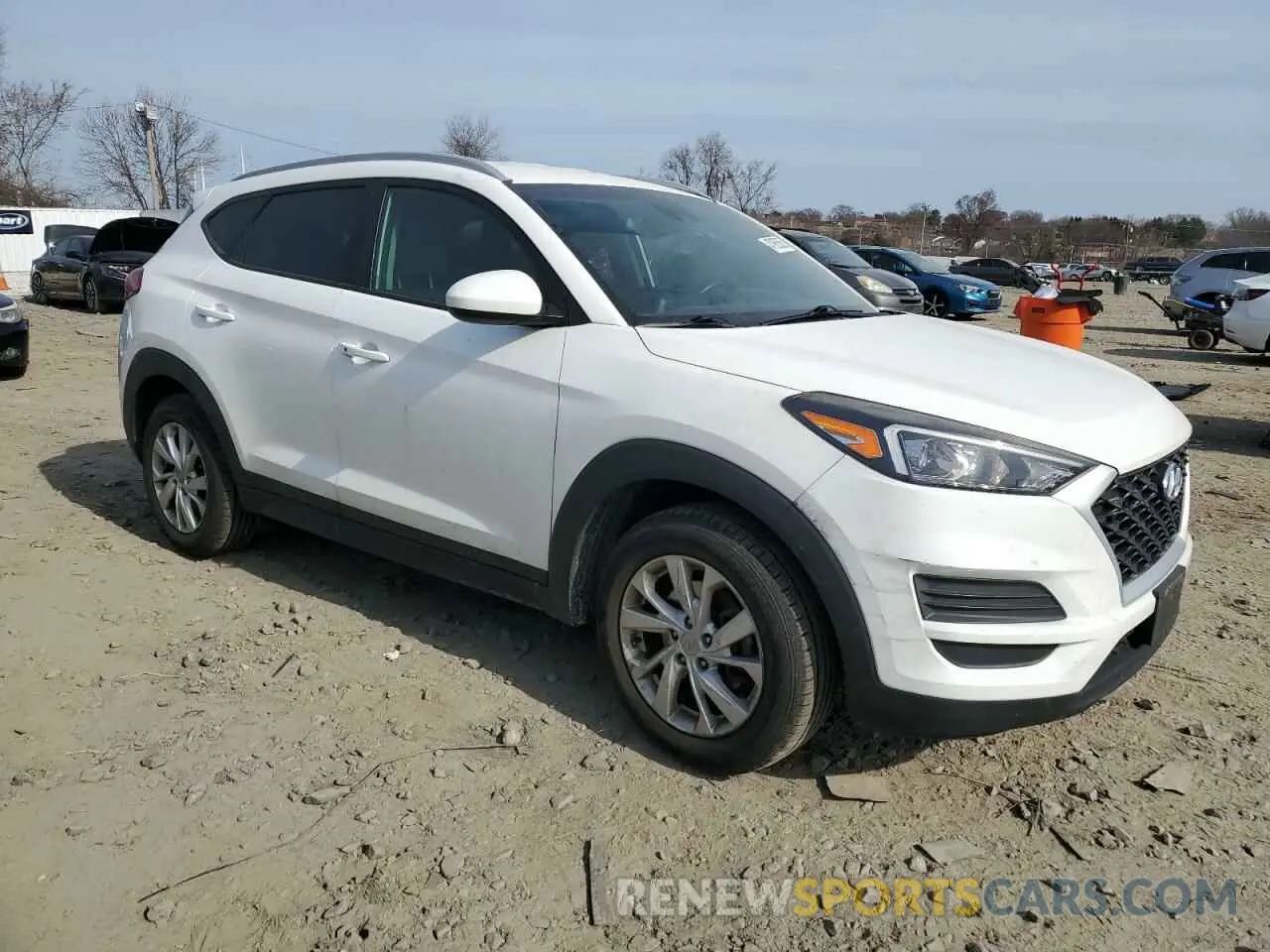 4 Photograph of a damaged car KM8J3CA43LU103016 HYUNDAI TUCSON 2020