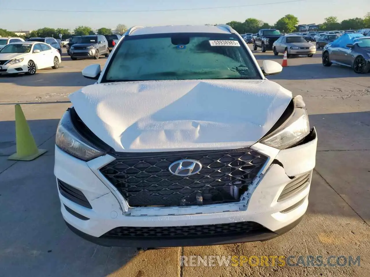 5 Photograph of a damaged car KM8J3CA43LU105820 HYUNDAI TUCSON 2020