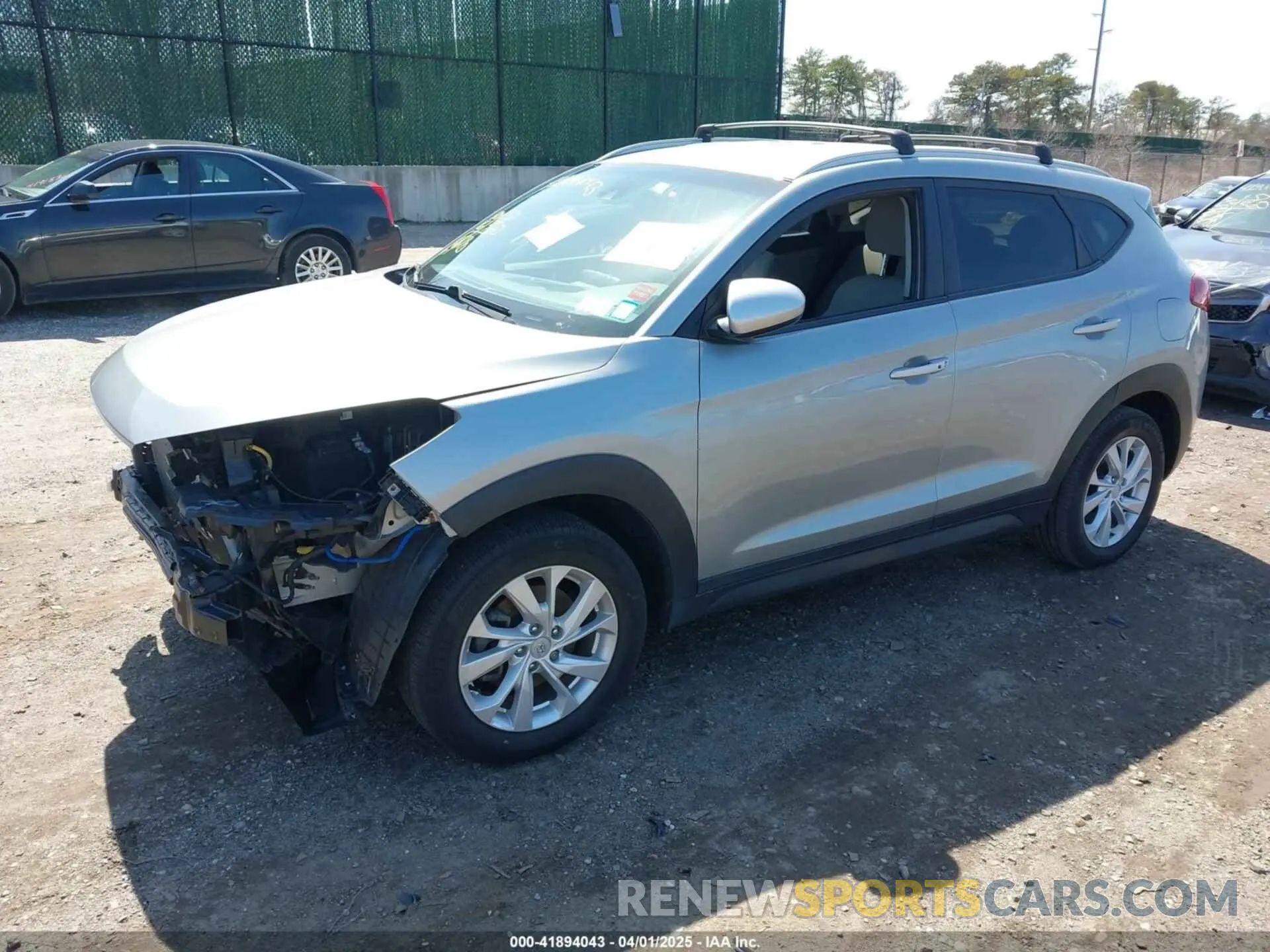 2 Photograph of a damaged car KM8J3CA43LU136582 HYUNDAI TUCSON 2020
