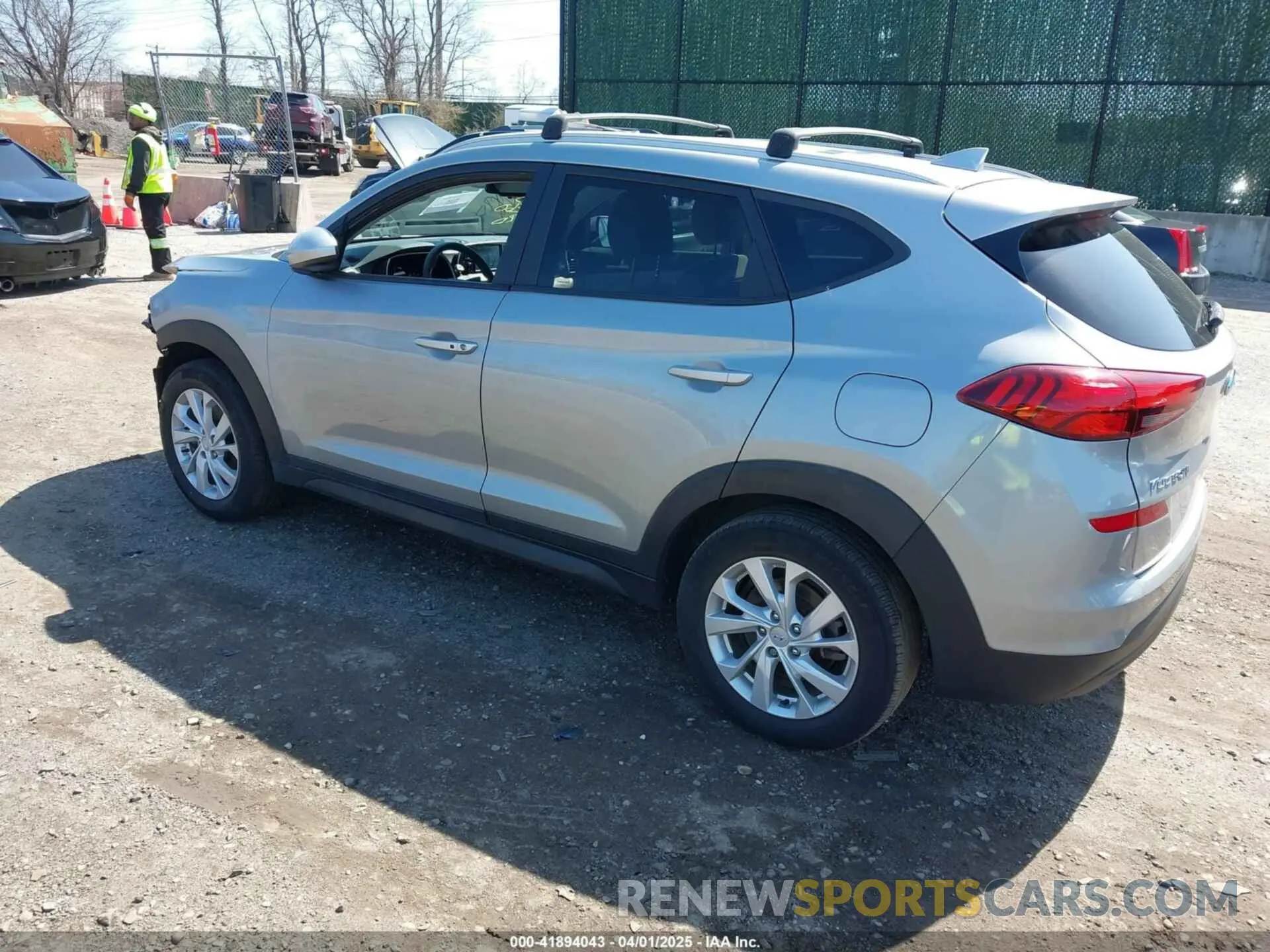 3 Photograph of a damaged car KM8J3CA43LU136582 HYUNDAI TUCSON 2020