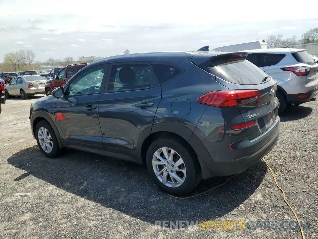 2 Photograph of a damaged car KM8J3CA44LU163306 HYUNDAI TUCSON 2020
