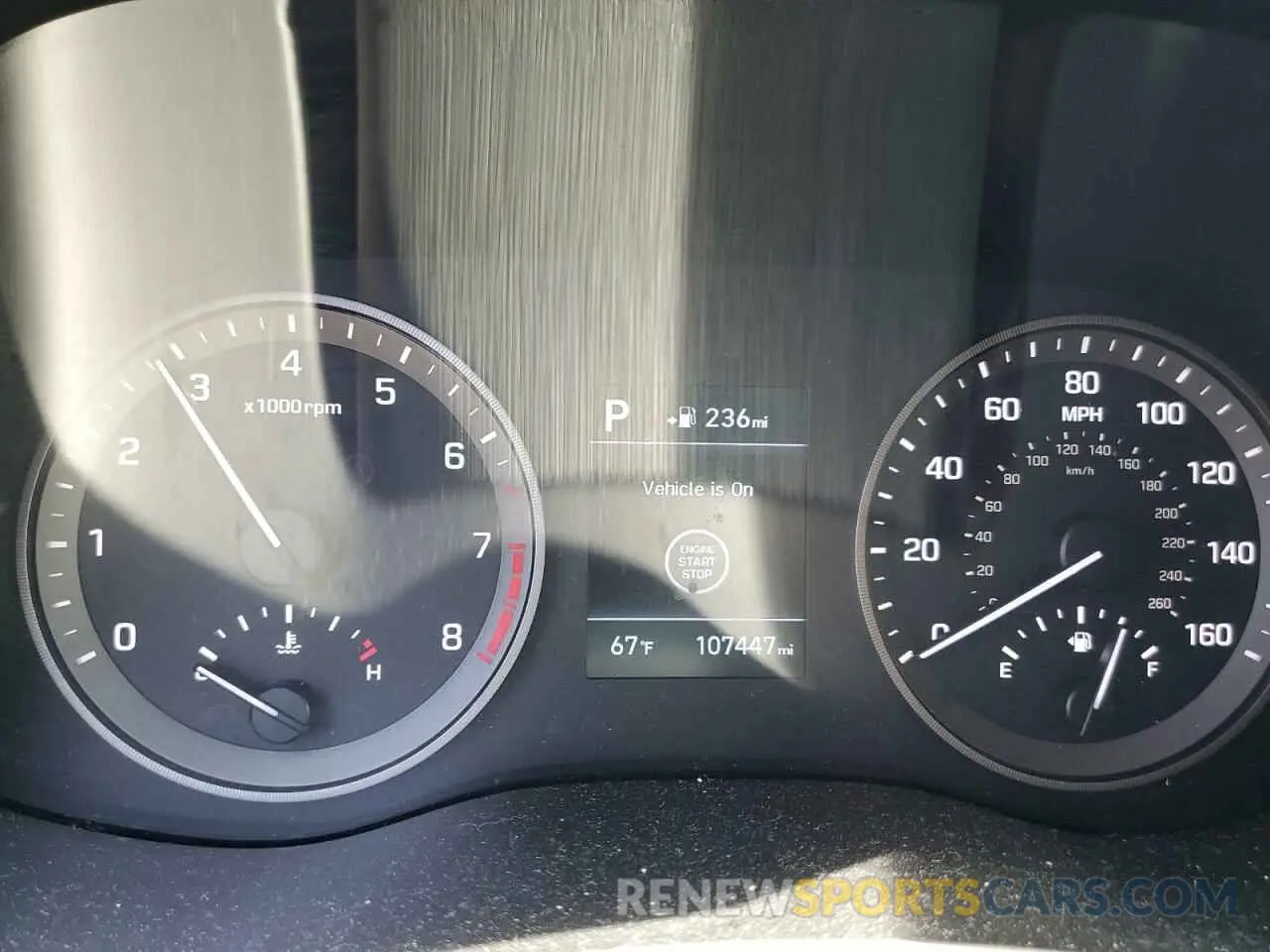 9 Photograph of a damaged car KM8J3CA44LU163306 HYUNDAI TUCSON 2020