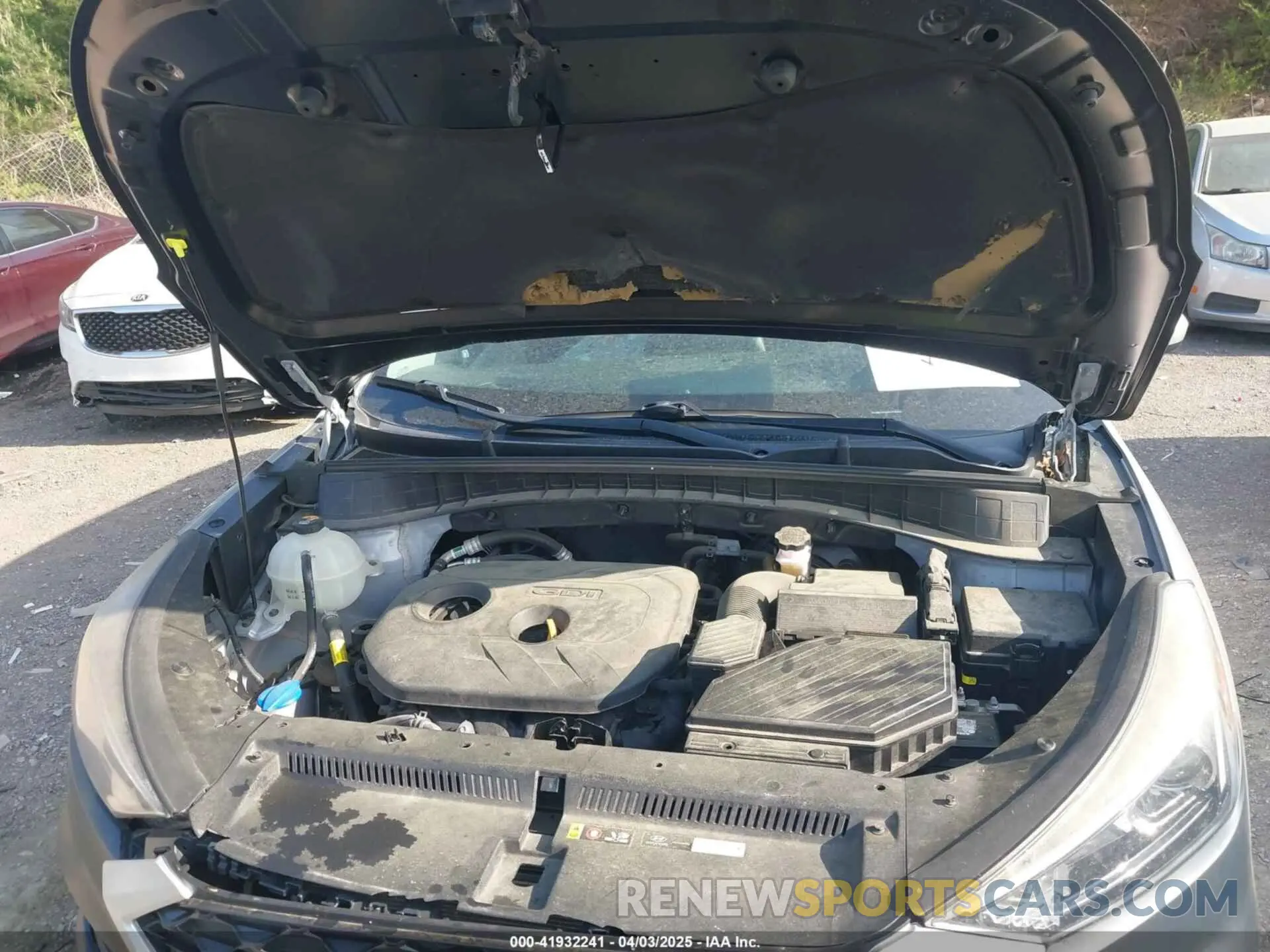 10 Photograph of a damaged car KM8J3CA44LU168344 HYUNDAI TUCSON 2020