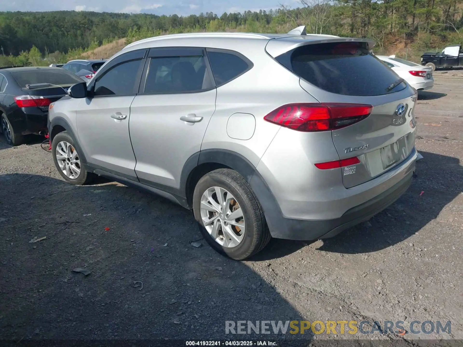 3 Photograph of a damaged car KM8J3CA44LU168344 HYUNDAI TUCSON 2020