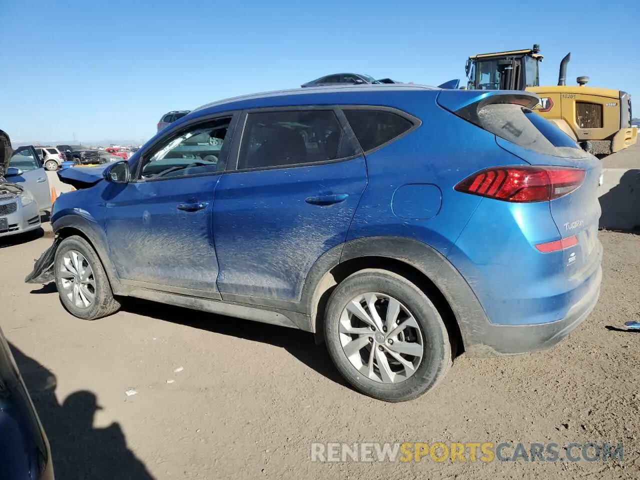 2 Photograph of a damaged car KM8J3CA44LU170367 HYUNDAI TUCSON 2020