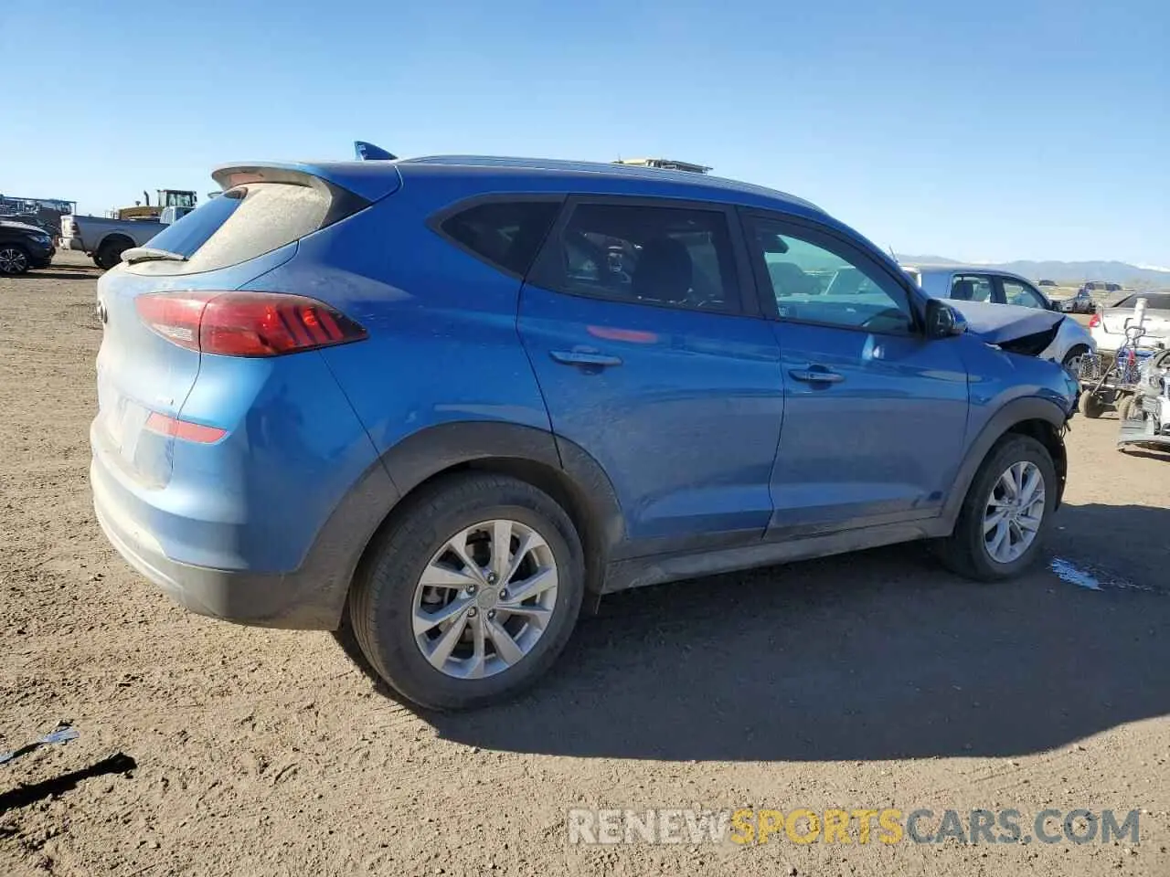 3 Photograph of a damaged car KM8J3CA44LU170367 HYUNDAI TUCSON 2020