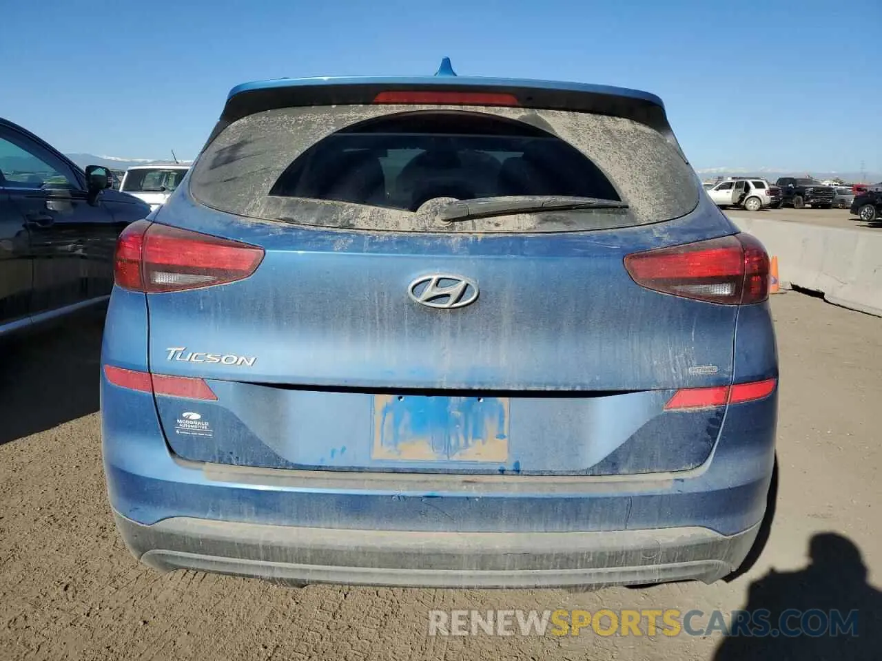 6 Photograph of a damaged car KM8J3CA44LU170367 HYUNDAI TUCSON 2020