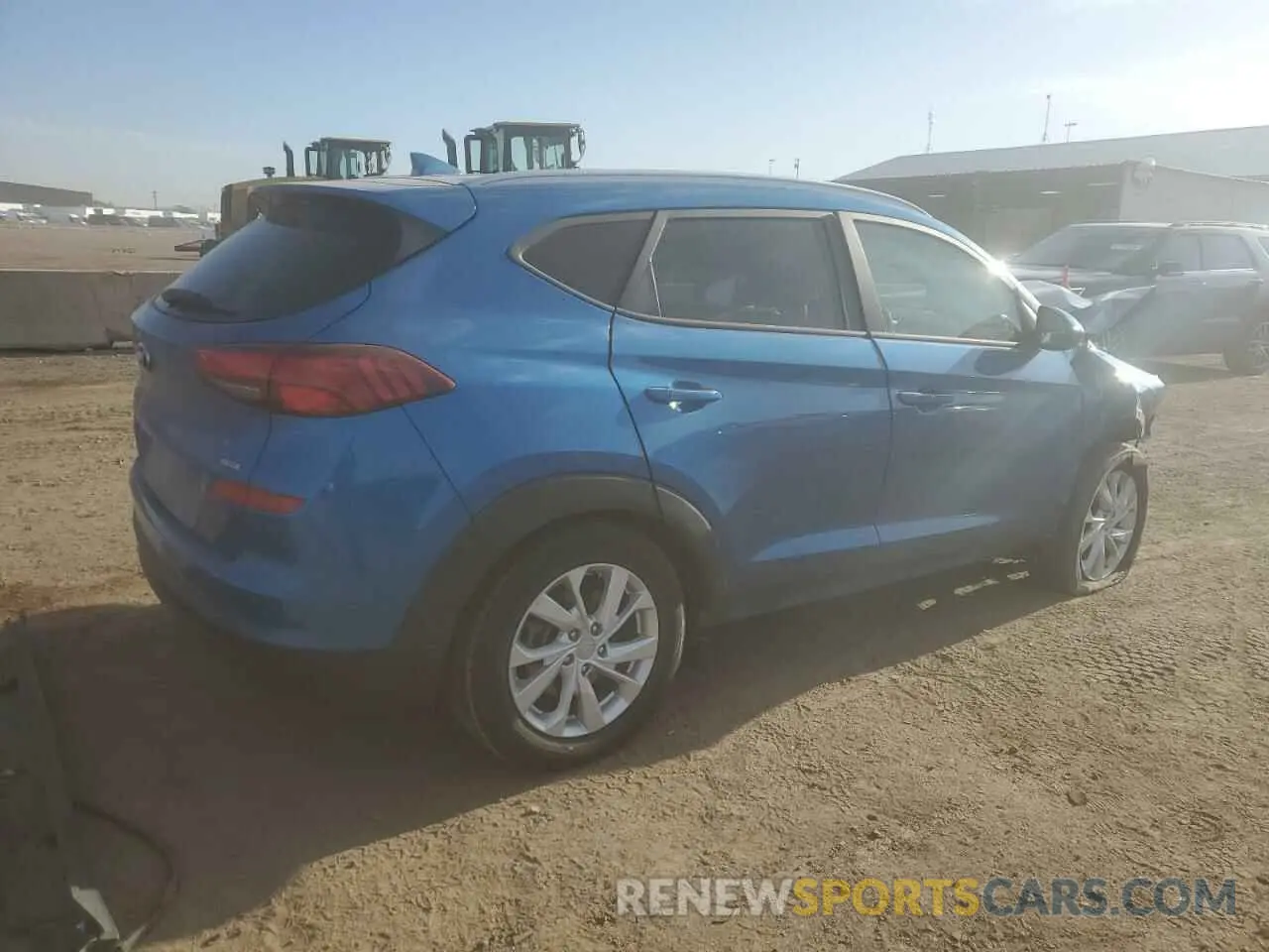 3 Photograph of a damaged car KM8J3CA44LU170420 HYUNDAI TUCSON 2020