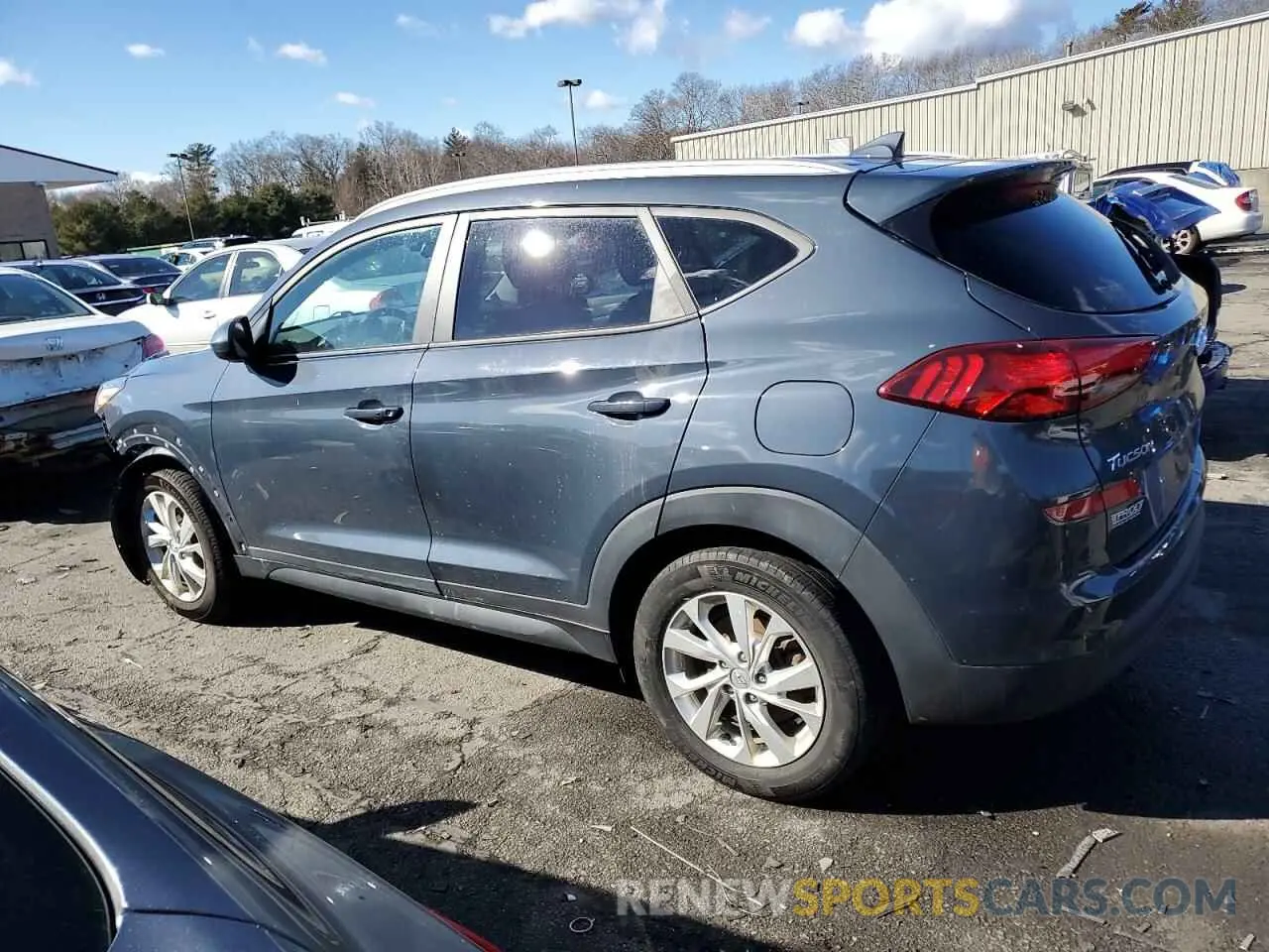 2 Photograph of a damaged car KM8J3CA44LU177416 HYUNDAI TUCSON 2020